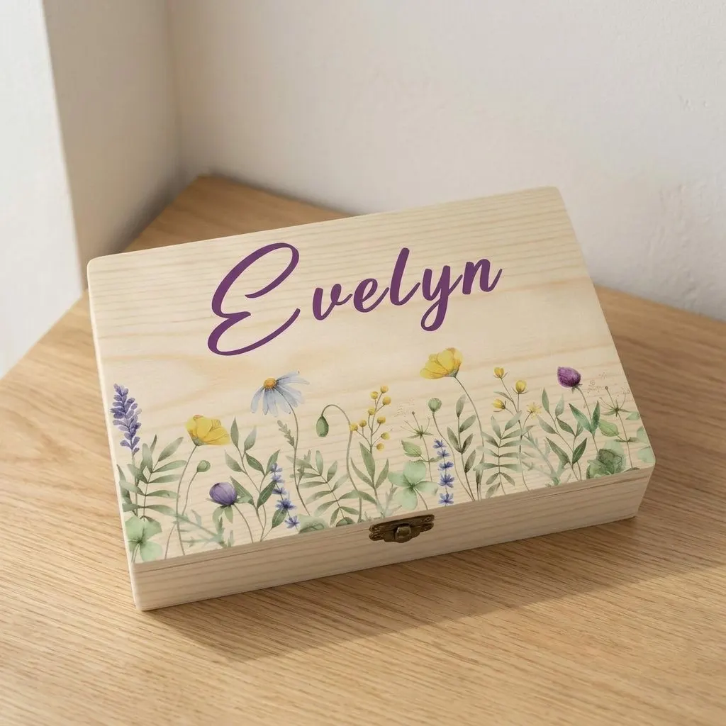Baby keepsake box, view 4