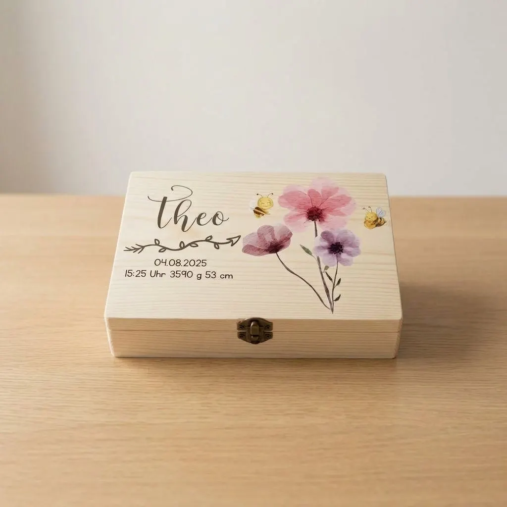 Baby keepsake box, view 3