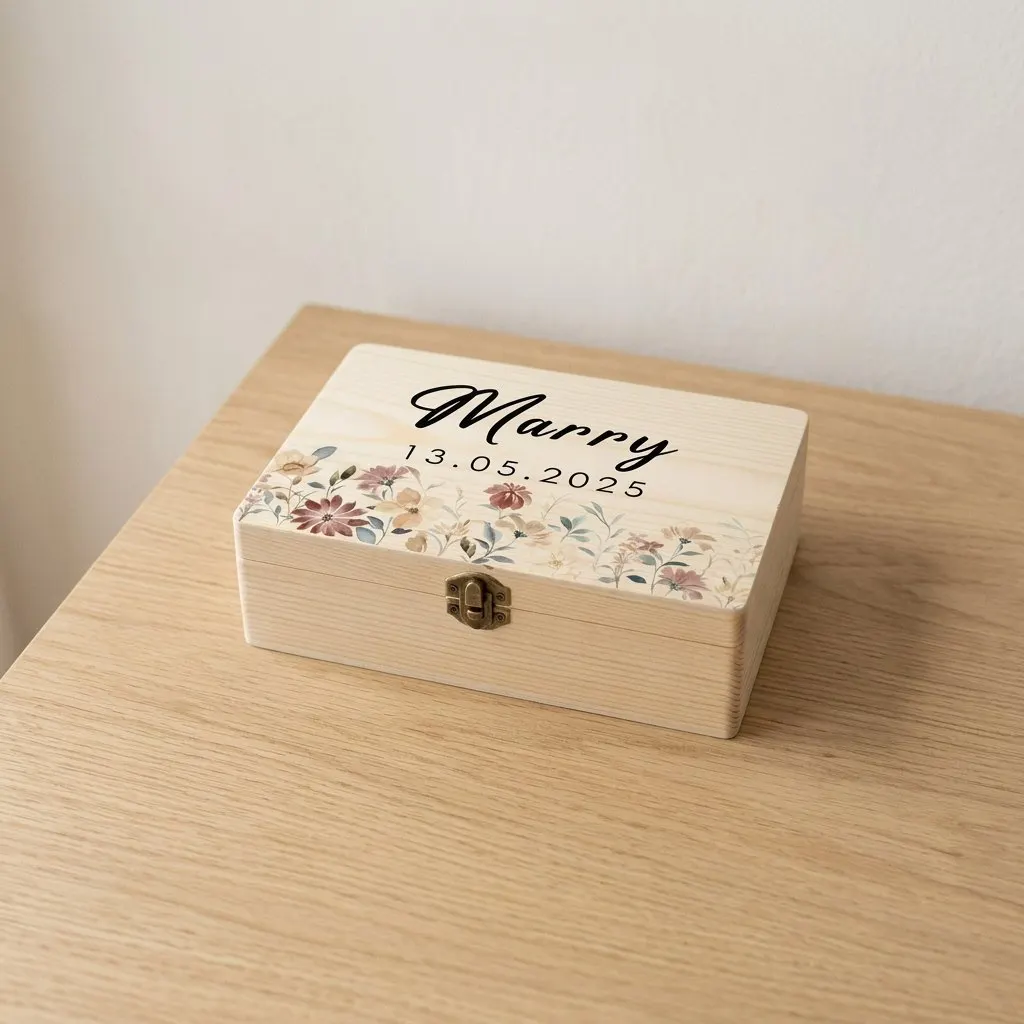 Baby keepsake box