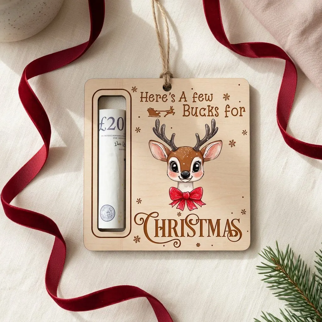 Christmas Cash Gift Ornament, view 3