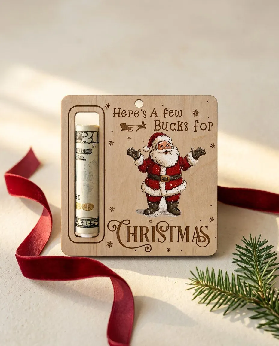 Christmas Cash Gift Ornament, view 5