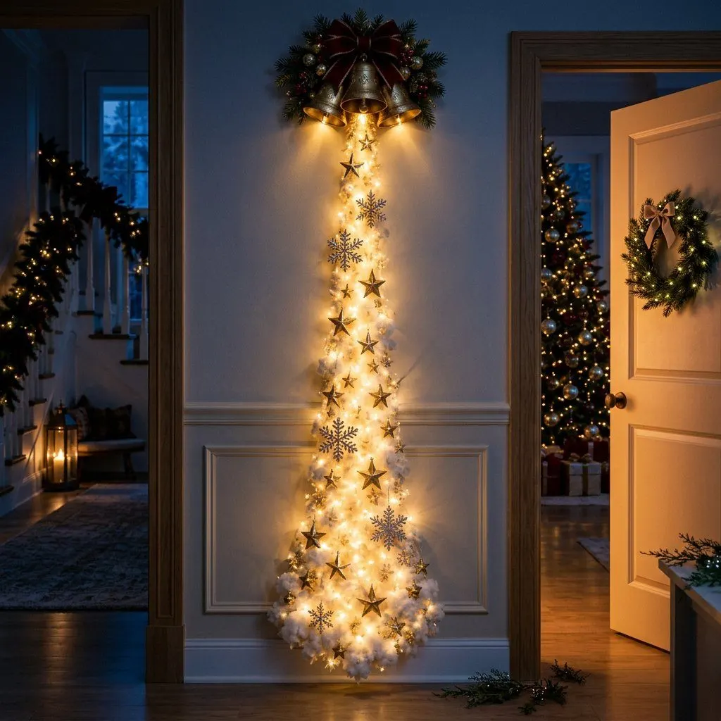 Christmas light path, view 5