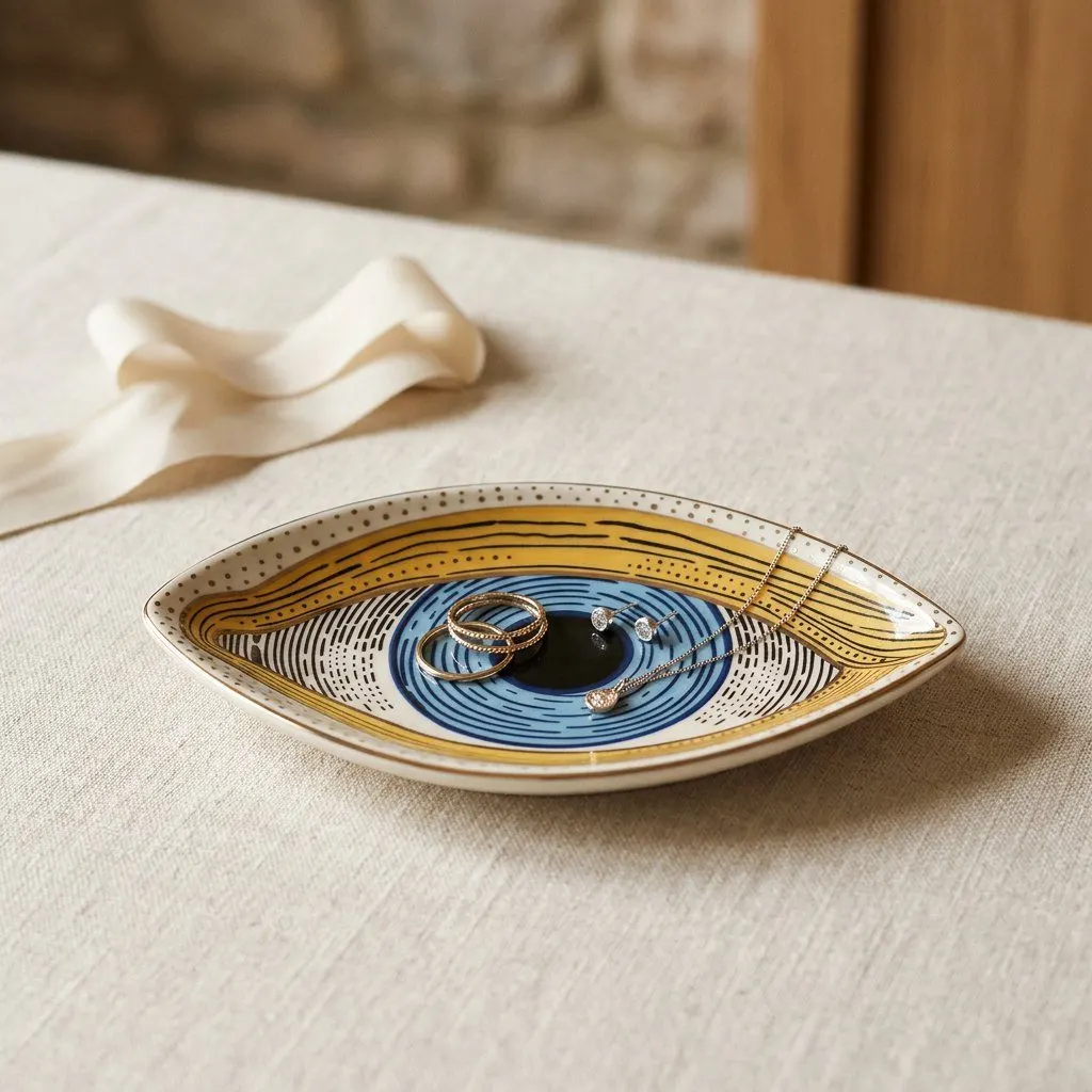 Eye trinket dish, view 3