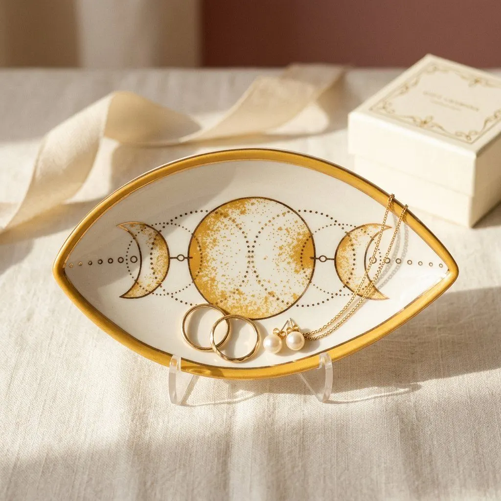 Eye trinket dish, view 4