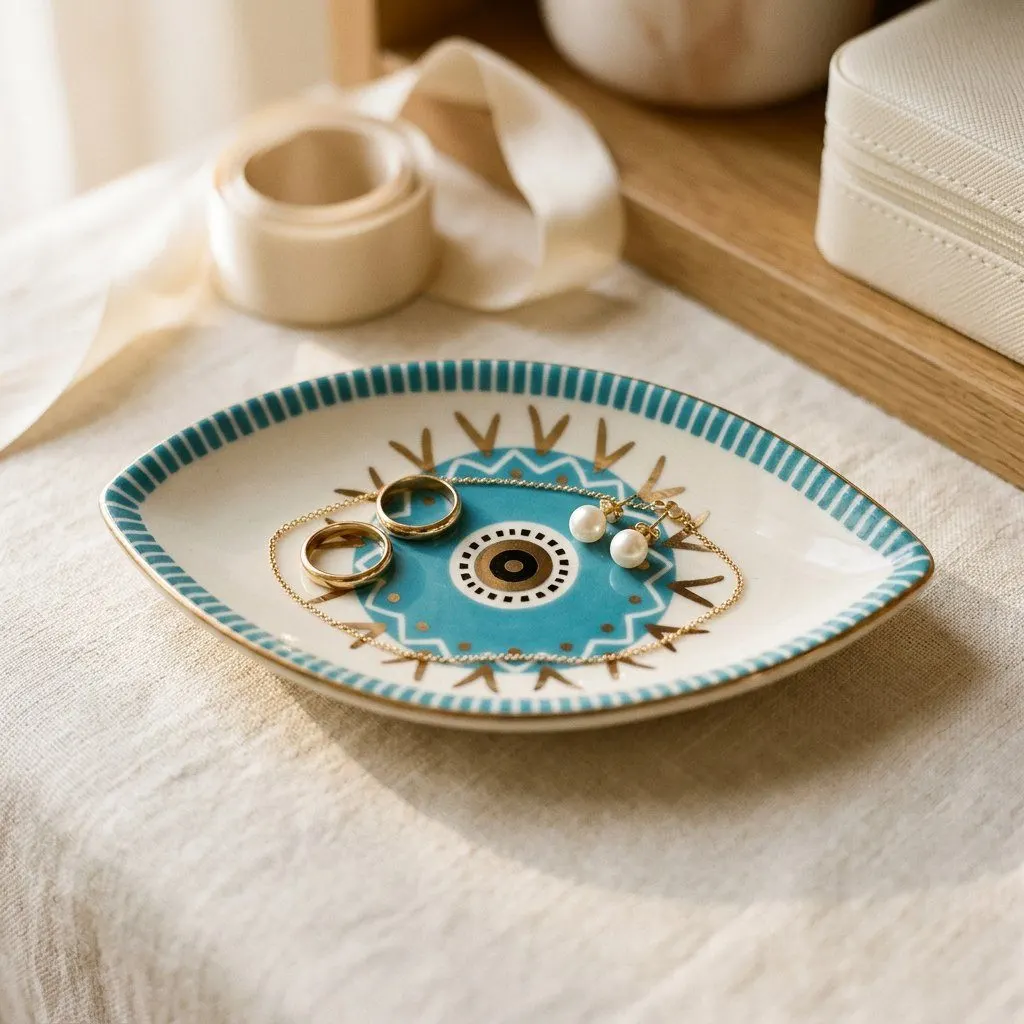 Eye trinket dish