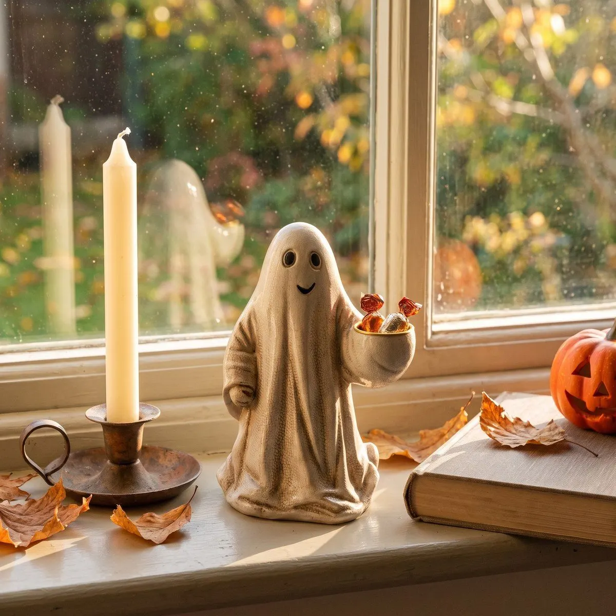 Halloween ghost figurine, view 8