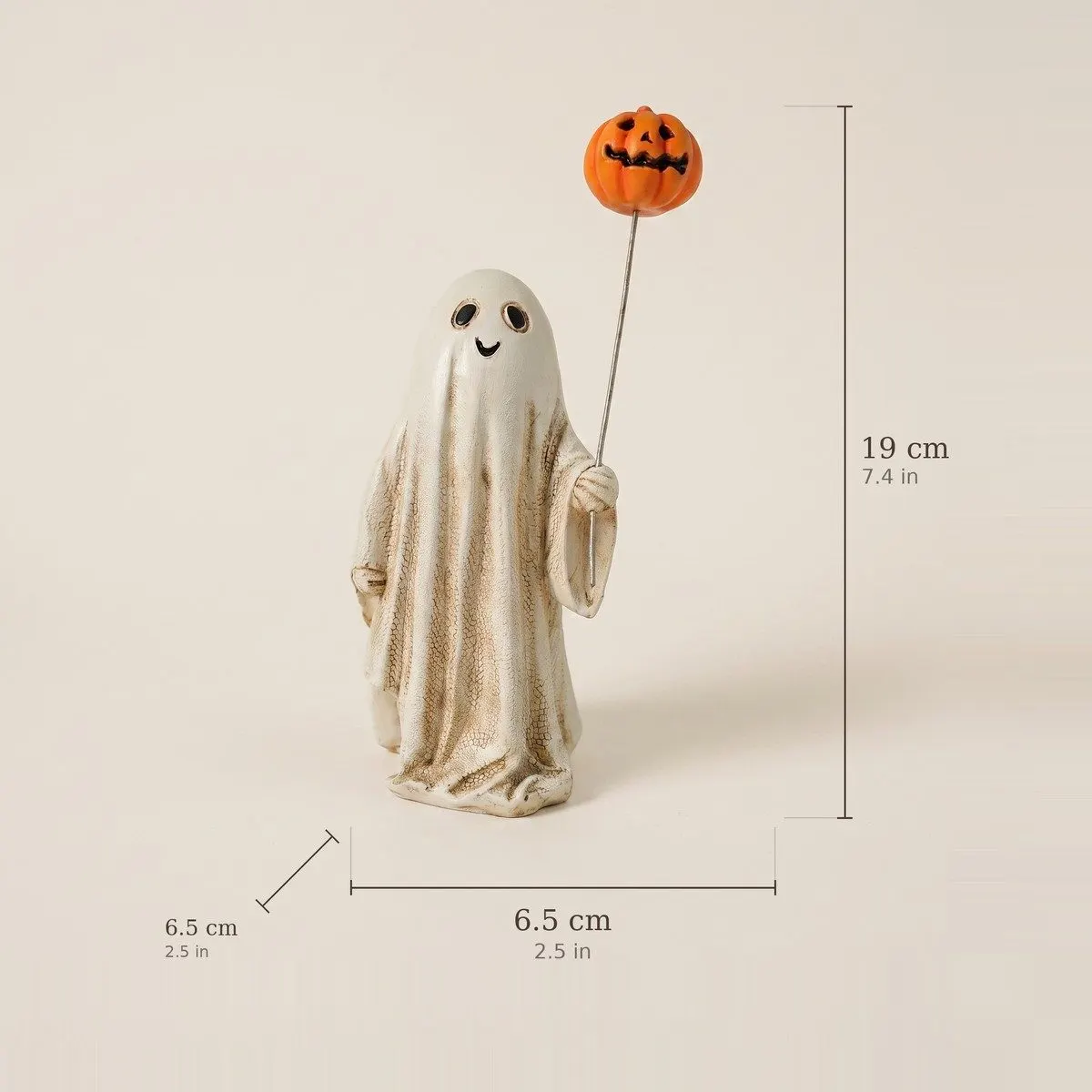 Halloween ghost figurine, view 7