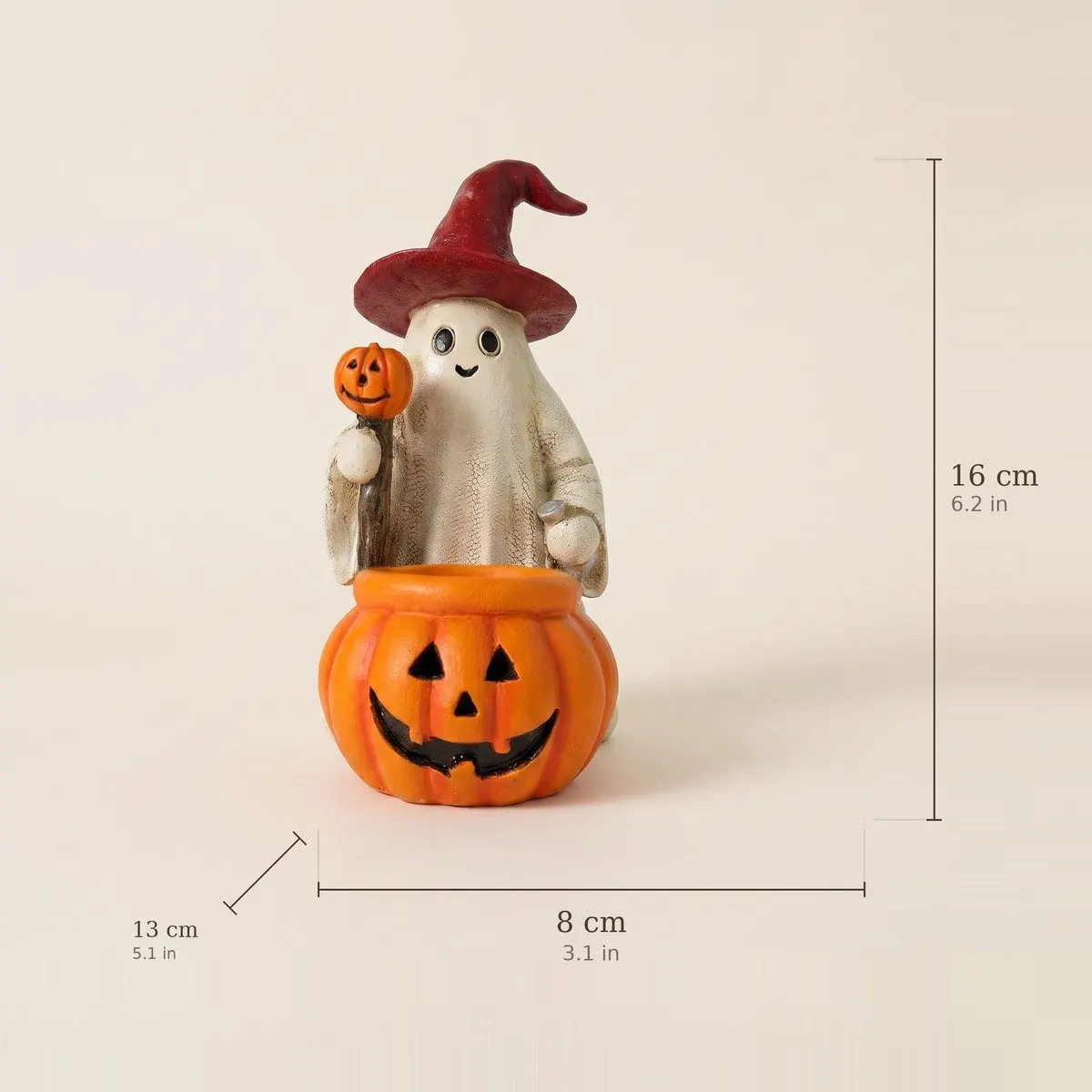 Halloween ghost figurine, view 5