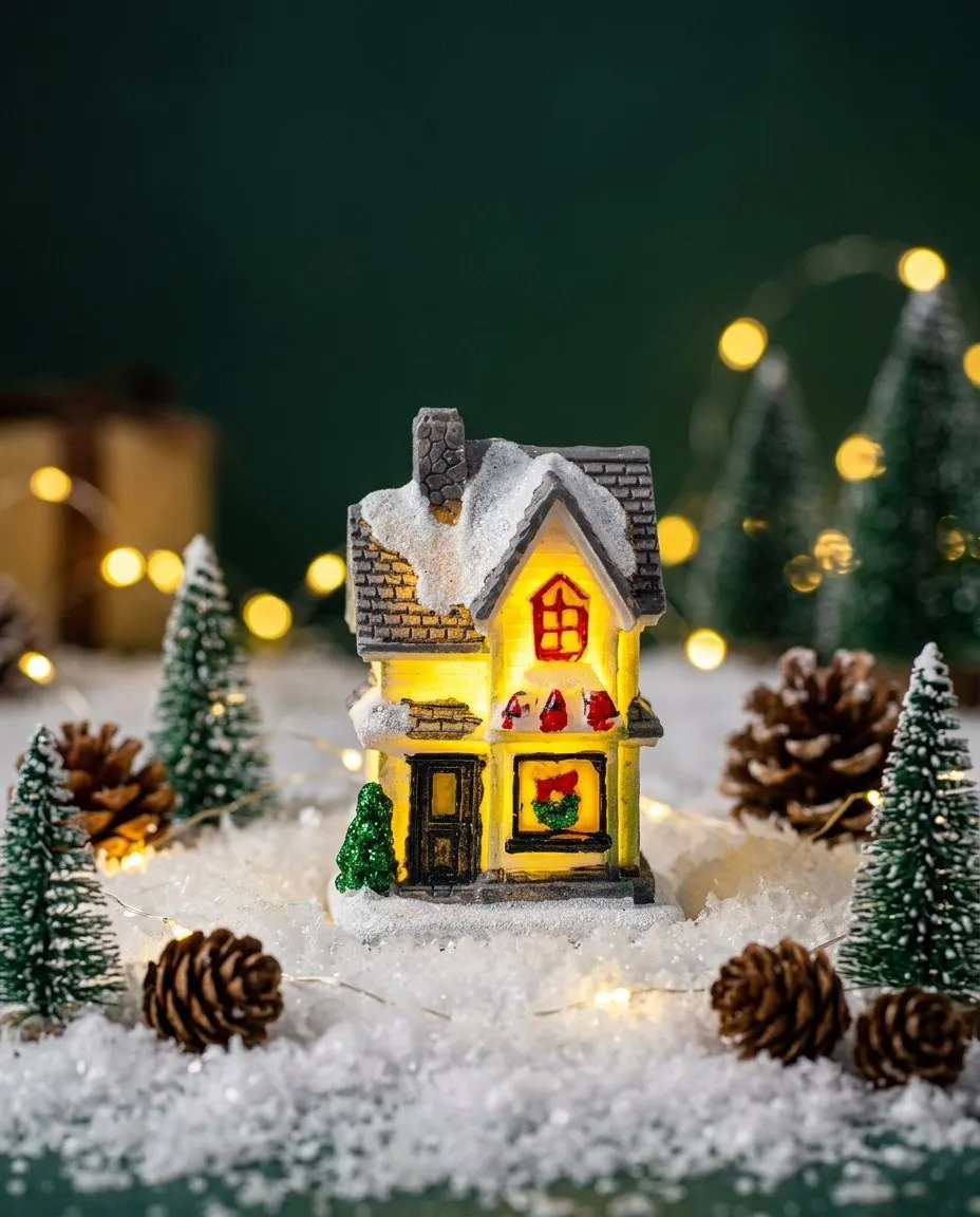 LED Light Christmas Village House, view 2