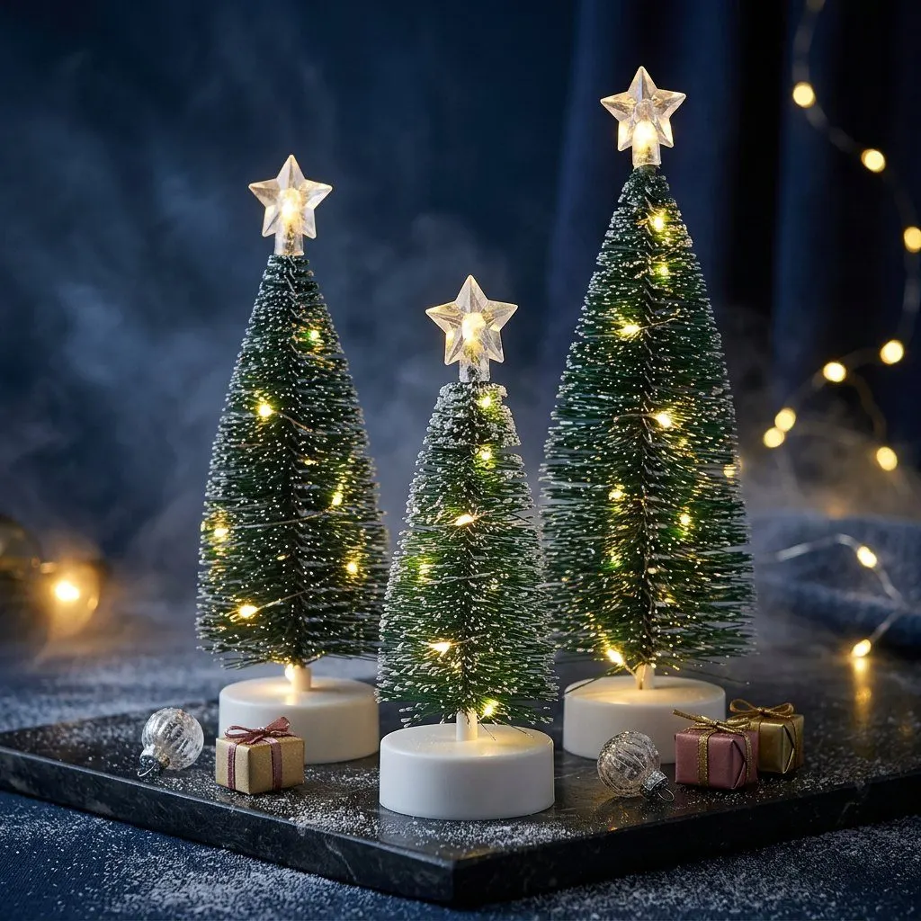 LED Lighted mini Christmas tree